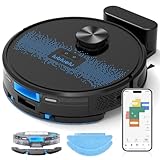 Lubluelu Saugroboter mit Wischfunktion, Verbesserte Version mit 5500Pa...