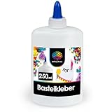 OfficeTree 250 ml Flüssigkleber Bastelkleber Lösungsmittelfrei -...