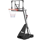 Basketballkorb-System mit 111,8 cm bruchsicherer Rückwand, verstellbare...