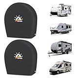 Zettum 2 Stück Reifenabdeckung für Gesamtrad Durchmesser 30-32 Zoll(76-81...
