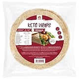 Lowcarbchef - Keto Tortilla Wraps (6 Stück) | 1,8g Kohlenhydrate pro Wrap...