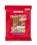 Huober Bio KinderSticks demeter, Dinkel Salzstangen ohne Aufstreu, ohne...
