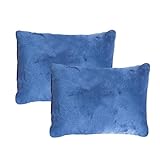 Stronrive Kleines Kissen Für Reisen,2 Stücke Flugzeugkissen,28 x 18 cm...