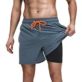 SEMPERFUN Badeshorts Herren, Badehose Herren Schnelltrocknend, Badeshorts...