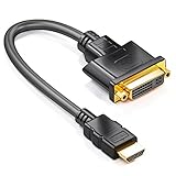 deleyCON HDMI zu DVI Adapter-Kabel - HDMI Stecker zu DVI Buchse 24+5-1080p...