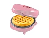 Bestron Mini-Waffeleisen, Waffeleisen in Christmas-Edition, Limitierte...