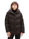 TOM TAILOR Damen 1037572 Recycled Down Puffer-Jacke mit Stehkragen,...