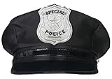 Hatstar Polizeimütze | Polizei Mütze Hut Cap | Police Schirmmütze für...