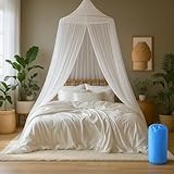 ZUFIO Moskitonetz Bett - Großes Mosquitonetz für Baby Einzelbett...