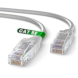 Mr. Tronic 5m Ethernet Netzwerkkabel Cat 5E, LAN Netzwerkkabel mit RJ45...