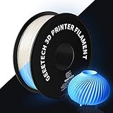 PLA Filament 1.75mm, Glows Blau in the Dark, GEEETECH 3D Drucker Filament...