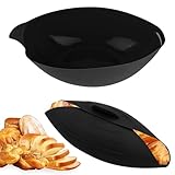 3 in 1 Brotbackform Oval, Brotbackform Silikon Brotformen, 24.5 × 9 cm...