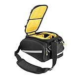 Fahrrad-Satteltasche – Gepäckträgertasche hinten | Große...