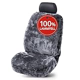 Walser Lammfell Sitzbezug für Auto Trish, Auszeichnung Sehr Gut* Lammfell...