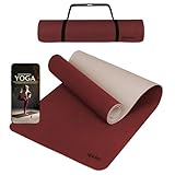 ALPIDEX Yogamatte rutschfest 190 x 61 x 0.6 cm | 190 x 90 x 0.6 cm E-Book...