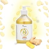 Verana Massageöl Ingwer, 100% Naturkosmetik, BIO, Vegan, wirksam bei...