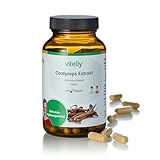 vitelly® Cordyceps sinensis Extrakt Kapseln - 120 Kapseln - hochdosiert -...