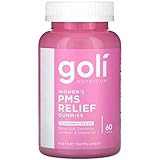 Goli Nutrition, Women's PMS Relief Gummies, für Frauen, 60 vegane Gummies,...