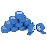 AiQInu 12 Rollen Selbstklebender Verband, 2.5cm x 4.5m, Hypoallergen,...