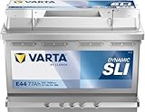VARTA E44 Silver Dynamic Starterbatterie 5774000783162 12V 77Ah, passenger...