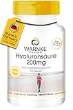 Hyaluronsäure 200mg - 60 Kapseln - hochdosiert - vegan | Warnke...