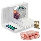 Sommertal Allesschneider AS170 150W Edelstahlmesser mit Wellenschliff,...