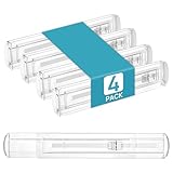 Vtopmart 4 Pack Schubladentrenner, Schubladentrenner Verstellbar...