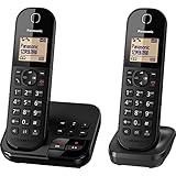 Panasonic KX-TGC 422 GB, schnurloses Telefon mit Anrufbeantworter und...