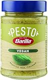 Barilla Pesto Basilico Vegan 1x195g | Glutenfreie Italienische Pasta-Sauce...