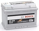 Bosch S5008 - Autobatterie - 77A/h - 780A - Blei-Säure-Technologie - für...