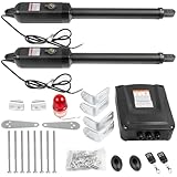 VEVOR Doppel-Schwenktoröffner, automatischer Toröffner, bis zu 300 kg und...