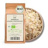 Kamelur Bio Mandeln gehobelt und blanchiert (500g), hochwertige BIO Mandeln...
