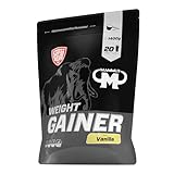 Mammut Nutrition Crash Weight Gainer Pulver Vanilla – 1,4 kg – 518...