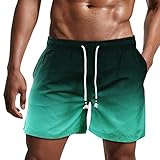 Danfiki Herren Badehose Schnelltrocknend Badeshorts Kurzen Strandhose...