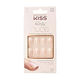 KISS Salon Acrylic French Nude Collection, Cashmere, mittel kurze...