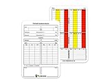 MyReferee Schiedsrichter Spielnotizkarten Fussball 100 Stück NEUE...