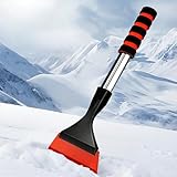 SUODAO Eiskratzer Auto, Effektiver Schneebesen Auto mit Rutschfester...