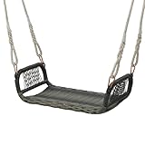LIFEZEAL Outdoor Schaukel, hängeschaukel aus PE-Rattan & Metall,...