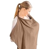 Aolso Stillbezug für Babys, Musselin-Stillbezug, Stilltuch für Unterwegs...