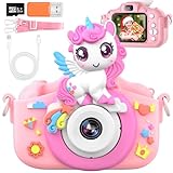 BABECTOY Kinder Kamera, 2.0”Display Wiederaufladbarkeit Digitalkamera...