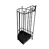 Moderner Eckschirmständer mit Abtropfschale, stilvoller Eingang, perfekt...