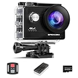 Apexcam M80Air mit 64G Karte Action Cam 4K60FPS 64MP WiFi Sportskamera...