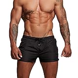 TMEOG Badehose für Herren Schnelltrocknend Badeshorts Kurz Herren Badehose...