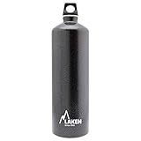 Laken Futura Alu Trinkflasche Schmale Öffnung Schraubdeckel mit Schlaufe...