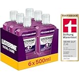 LISTERINE Total Care Zahn-Schutz 6 x 500 ml, schützende Mundspülung gegen...