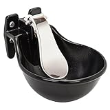 Kerbl Tränkebecken (Farbe schwarz, Wasseranschluss G1/2“,...