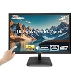 19 Zoll Touchscreen Monitor HD 1440x900P, Eingebaute Lautsprecher, VESA, TN...