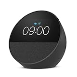 Amazon Echo Spot (neueste generation), smarter Wecker mit sattem Klang und...