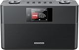 KENWOOD CR-ST100S-B - Smart-Radio mit Internetradio, WLAN, 2 x 10 W RMS,...