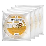 Lowcarbchef - Tortilla / Wraps - 4er Pack (4x240 g) - Low Carb & Keto - Nur...